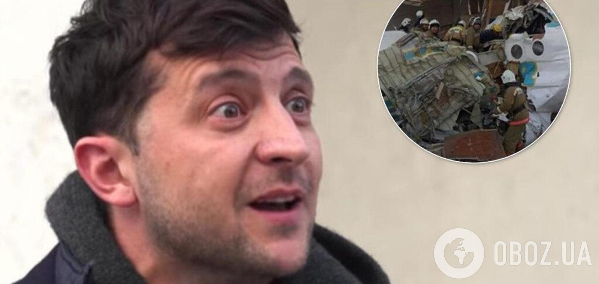 'Я громадянин України?' Чоловік, який вижив в авіакатастрофі, звернувся до Зеленського