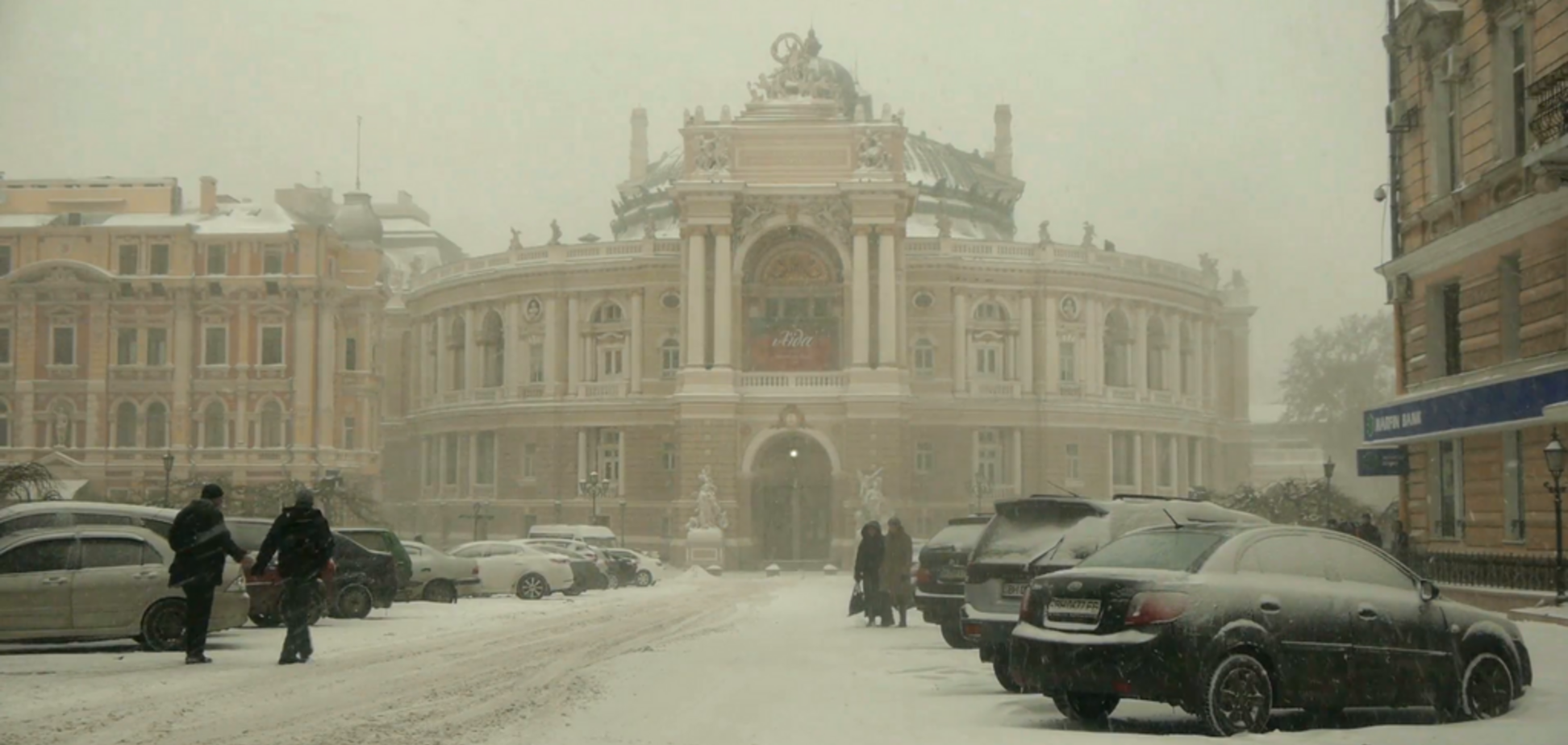 Одессу и область предупредили о снежной непогоде