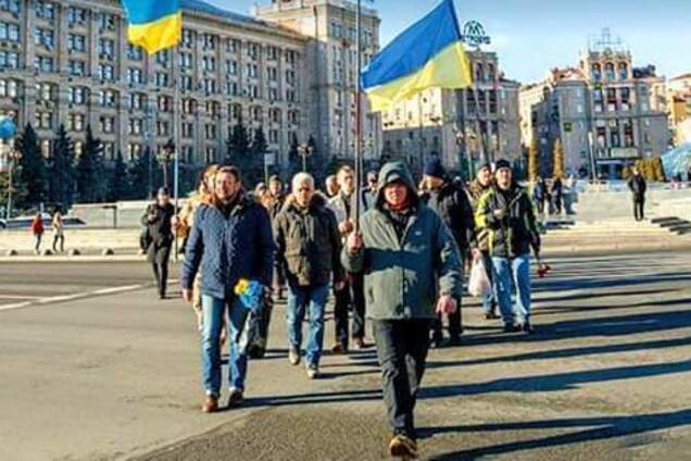 В честь Героев Небесной Сотни: в Киеве прошел Марш памяти. Фото и видео