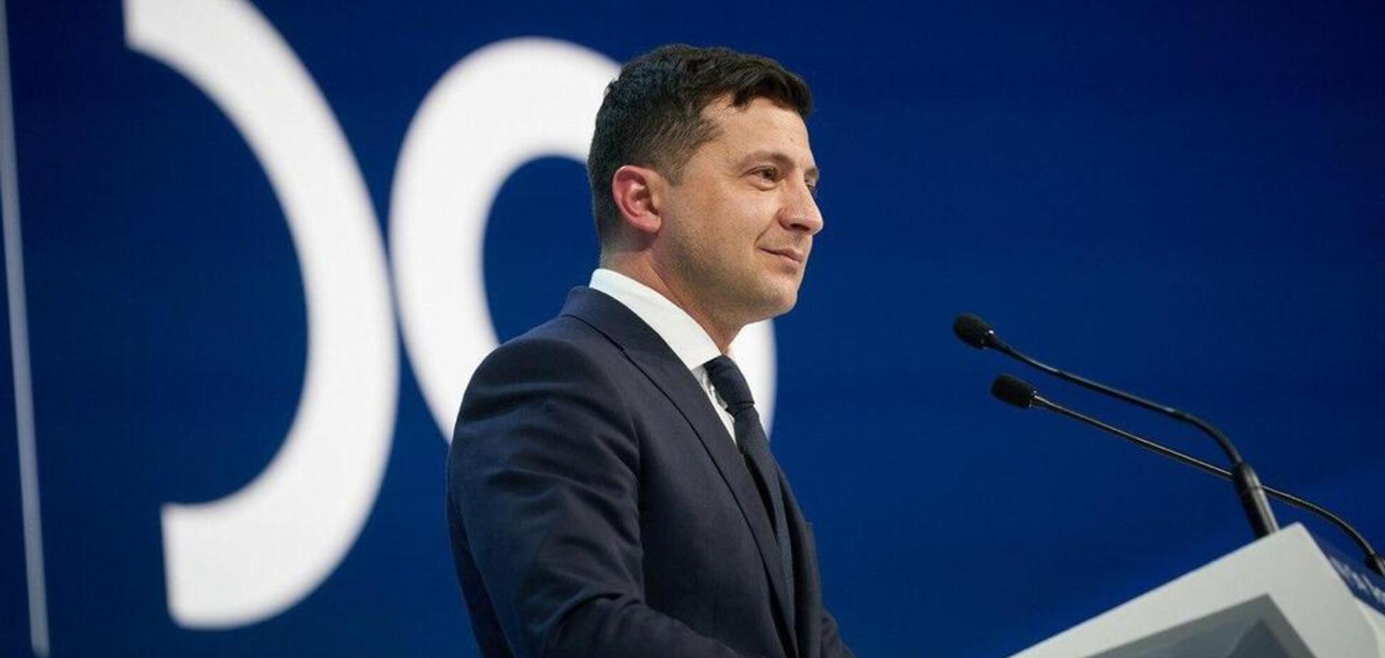 Зеленский выступил с речью в Давосе