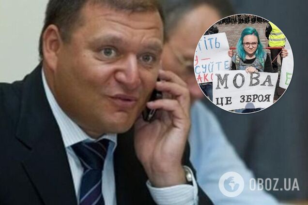 'Іди нах*й!' Добкін 'вибухнув' через зауваження про російську мову в Україні