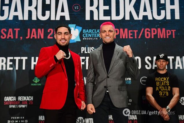 Редкач – Гарсия: где смотреть бой украинца – расписание трансляций