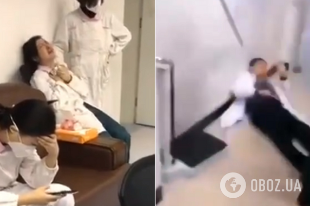 "Я не витримаю цього!" У Китаї лікарі валяться з ніг через спалах вірусу. Страхітливі кадри