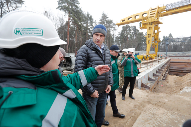 Тунель готовий: Кличко розповів про будівництво метро на Виноградар