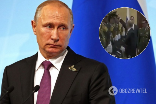 "В*та в екстазі": росіяни потролили "подвиг" Путіна з кашкетом у Палестині. Відео