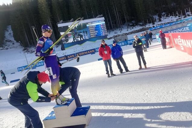 Україна дискваліфікована на Кубку світу з біатлону