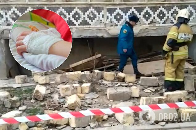 Вылетела часть балкона: в России в многоэтажке взорвался газ. Видео