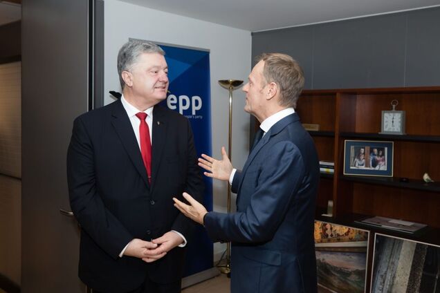 Нет реабилитации Путина! Порошенко встретился с Туском: о чем говорили