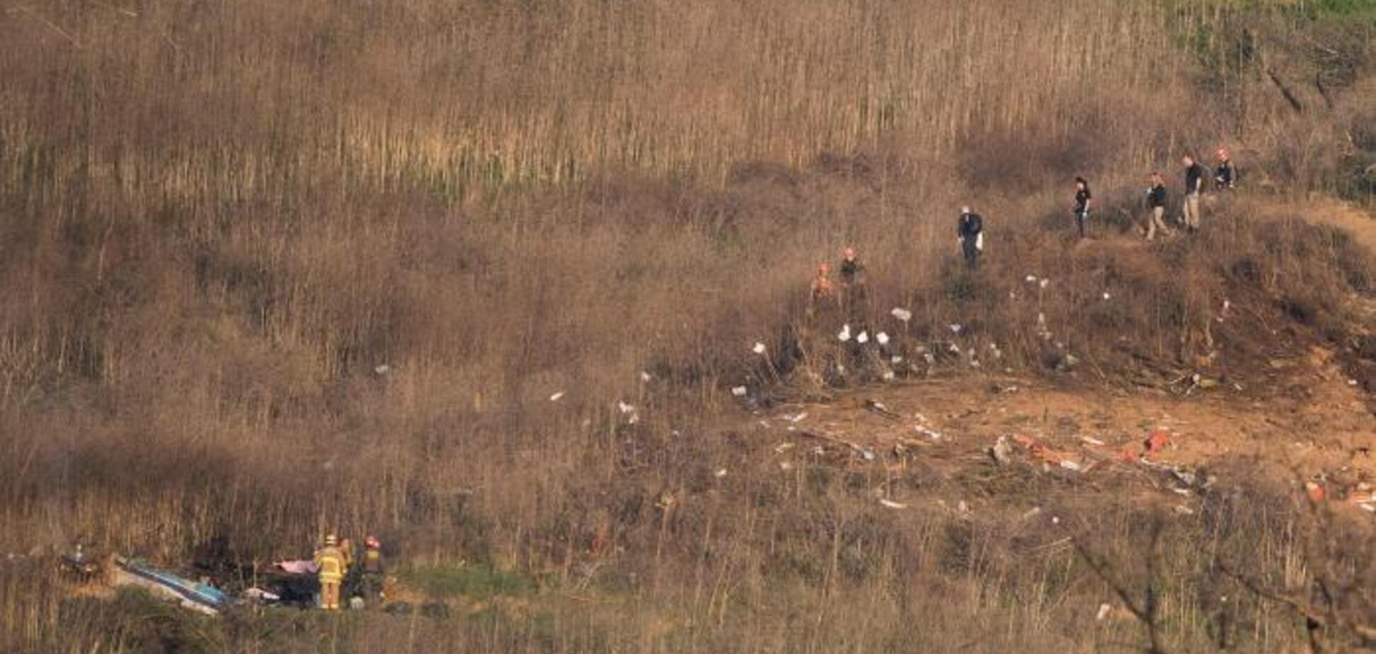 В сети показали момент крушения вертолета Коби Брайанта. Видео