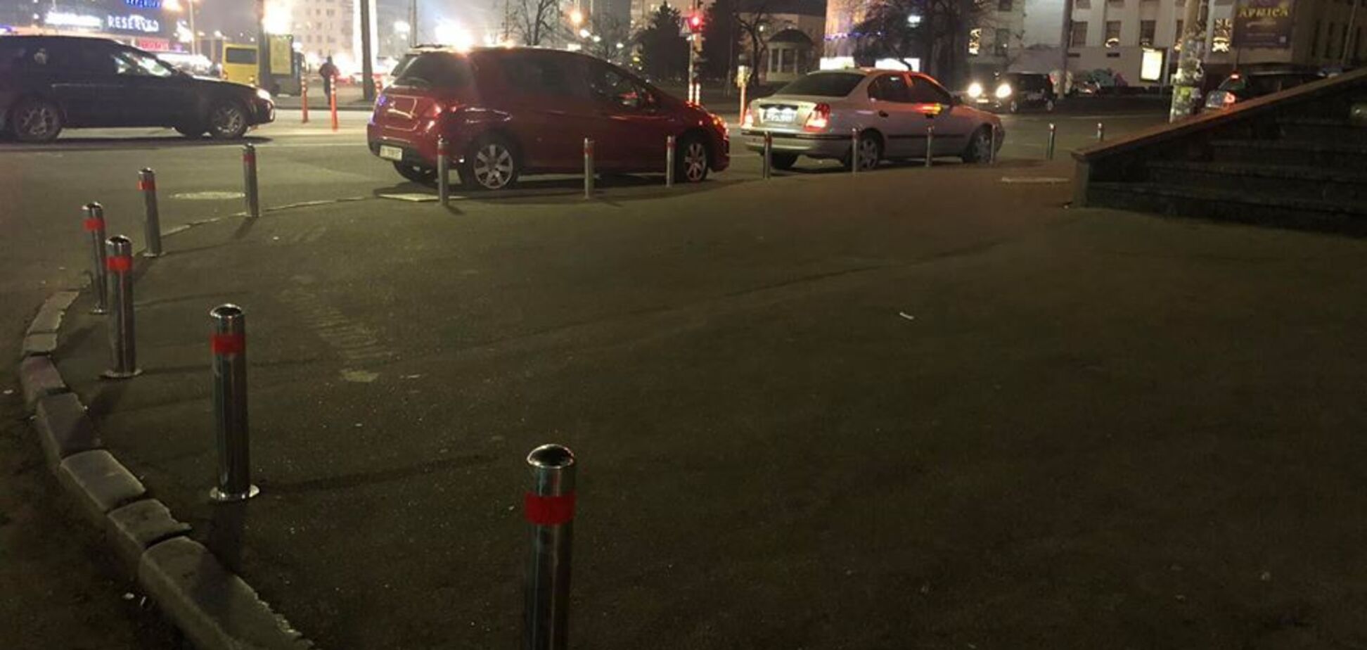 У Києві поменшало парковок на тротуарах