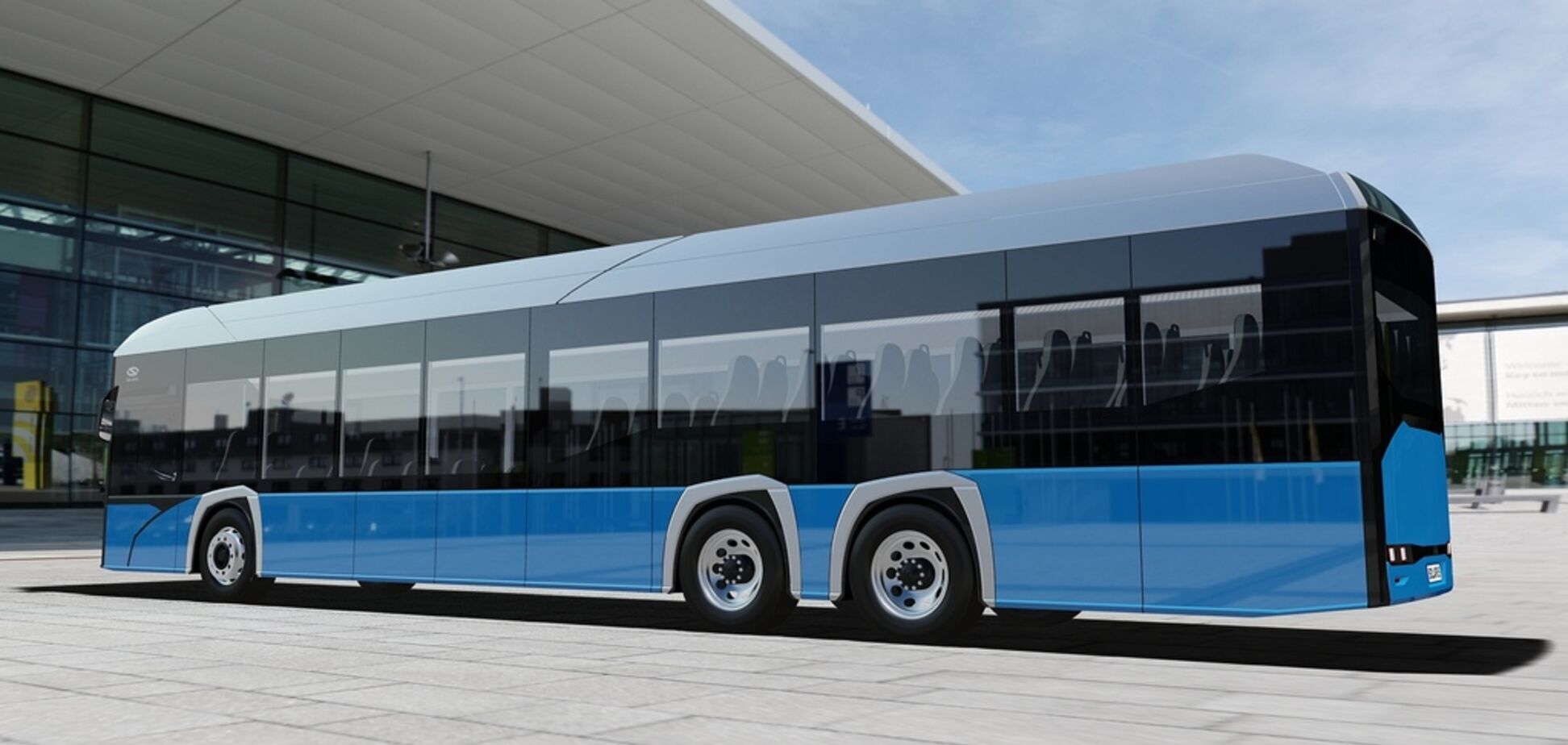 'Десятки пассажиров за раз': в Европе показали прототип необычного электробуса