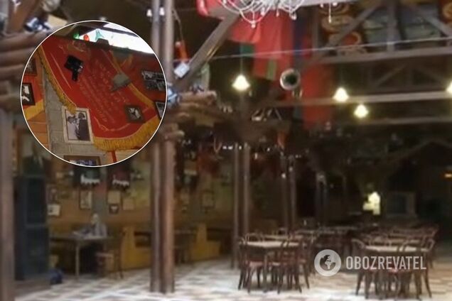 Все в портретах диктаторов: на Черниговщине разгорелся скандал из-за 'красного' ресторана