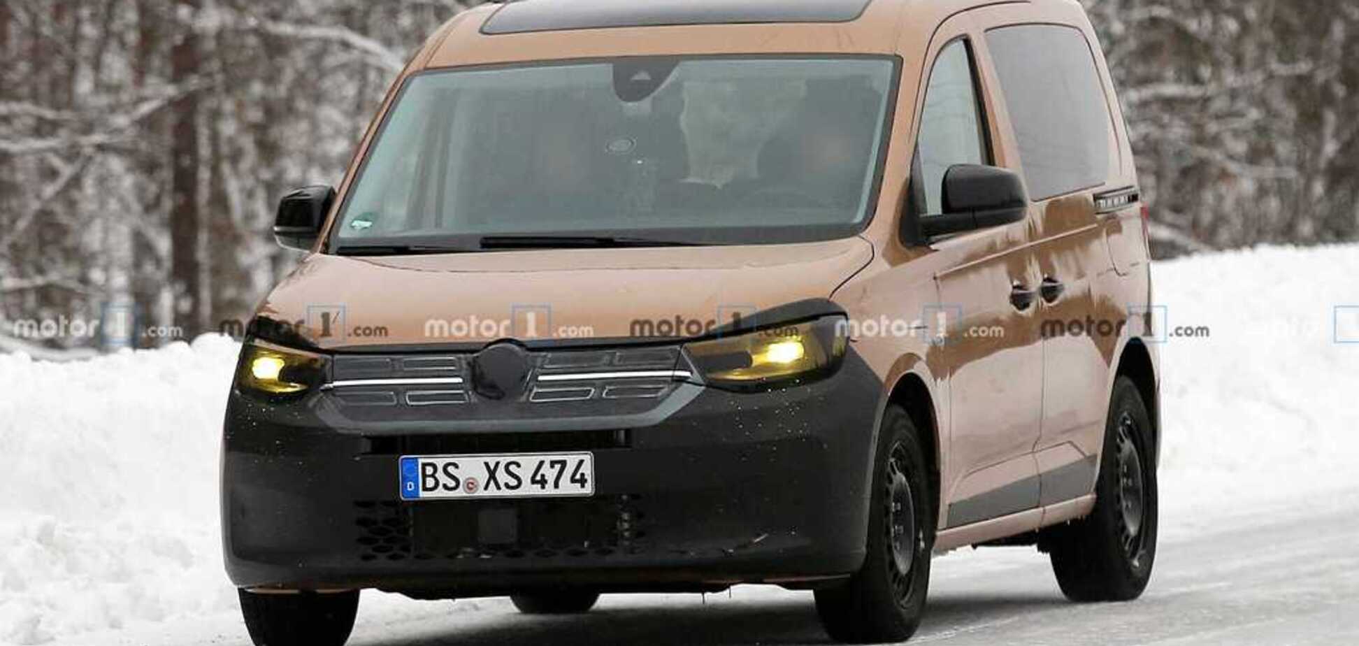 Новий VW Caddy 2020 скопіював зовнішність кросовера Renault