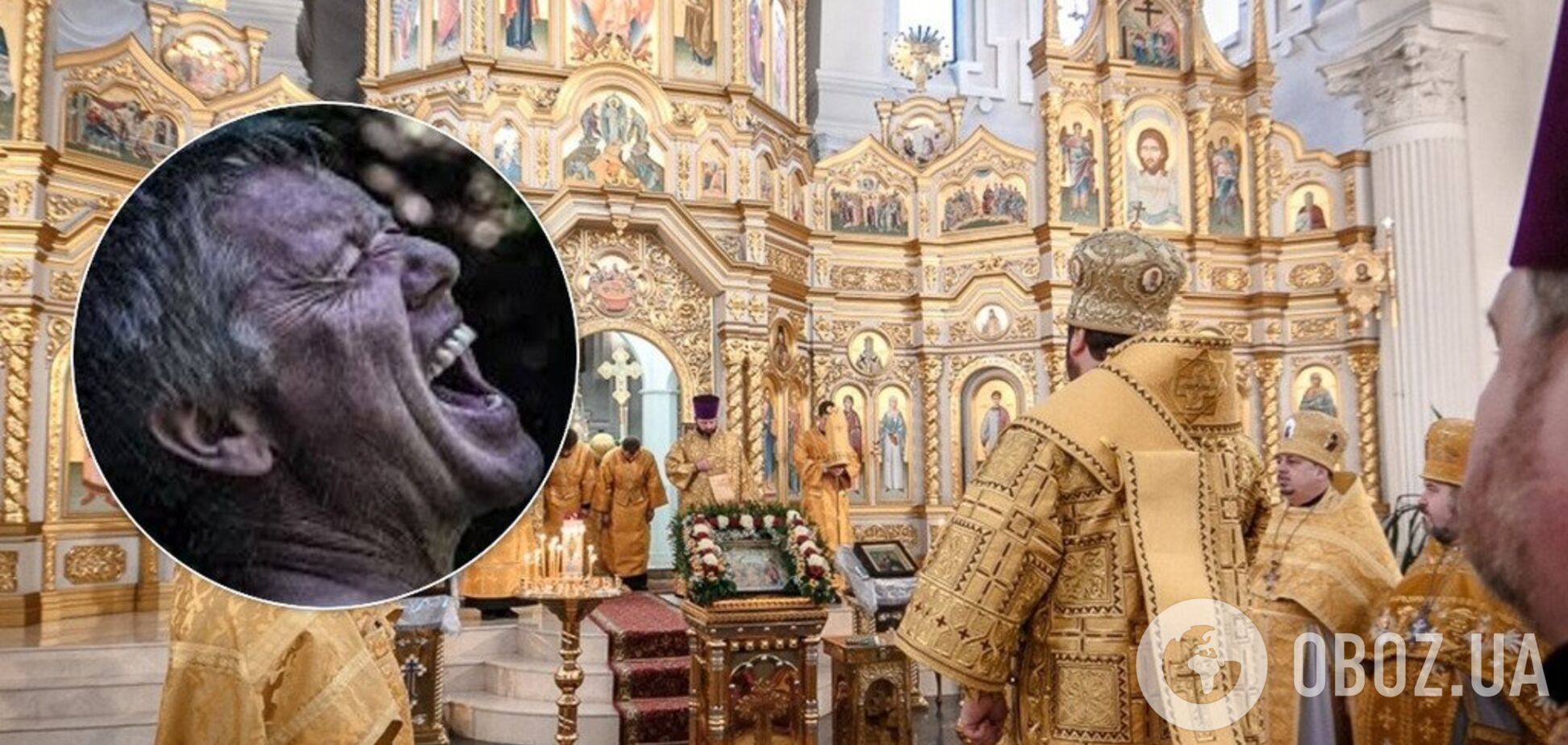'Бес попутал': в Харькове мужчина устроил в храме жуткий погром. Видео