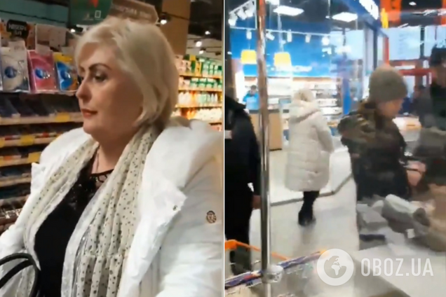 Одиозную Штепу поймали в киевском супермаркете