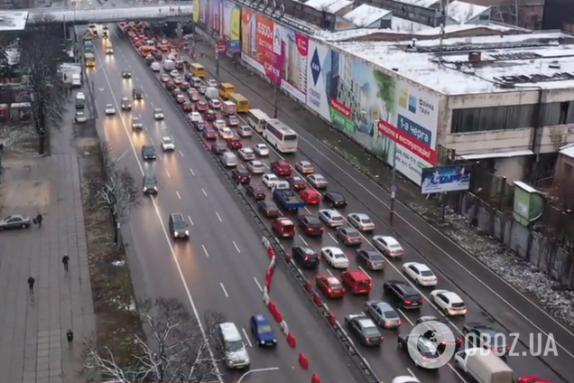 Затори в Києві