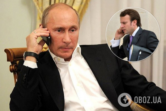 Оценили обмен и транзит: Путин и Макрон провели переговоры по Украине