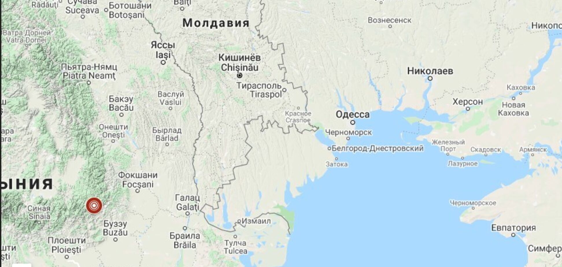 Землетрясение особенно ощутили в многоэтажках Одессы