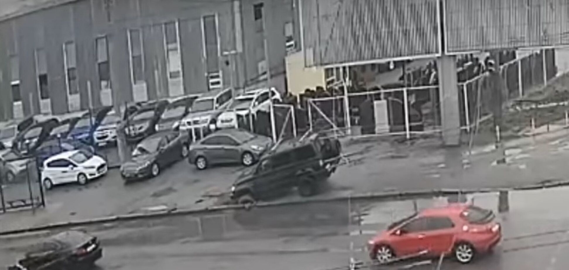 Появилось видео с автохамом из Одессы, попавшим в 'ловушку'