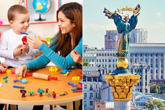 Дитячі садки в Києві. Ілюстрація