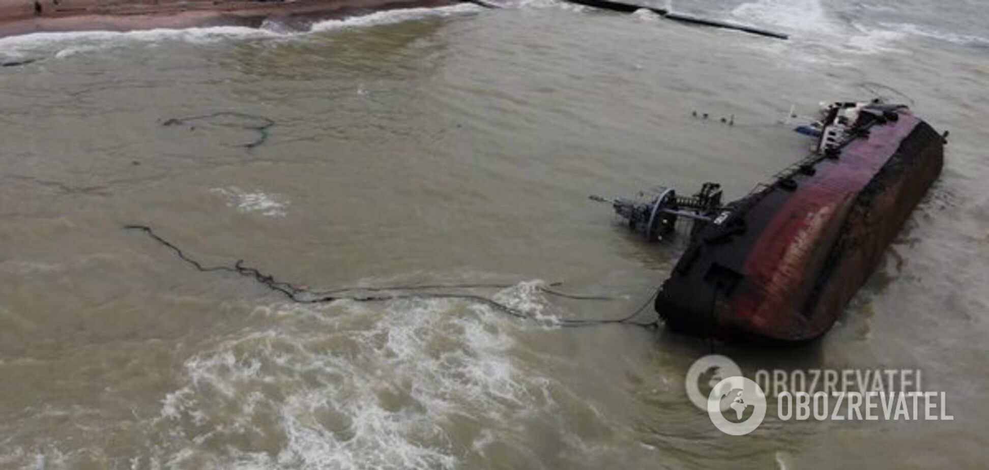 Затонувший в Одессе танкер причастен к схемам Януковича