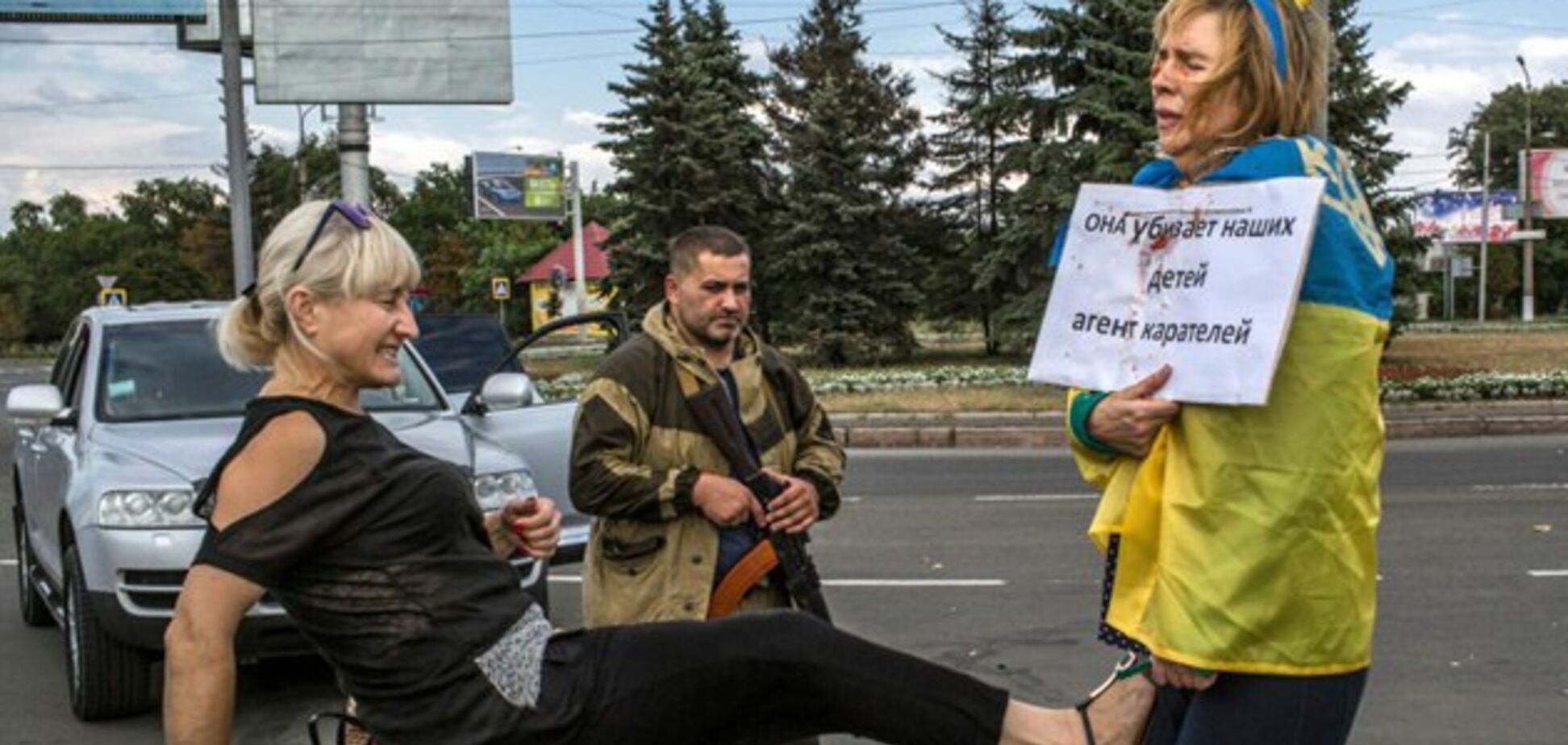 Убит террорист 'Заур', который жестоко издевался над украинкой в Донецке