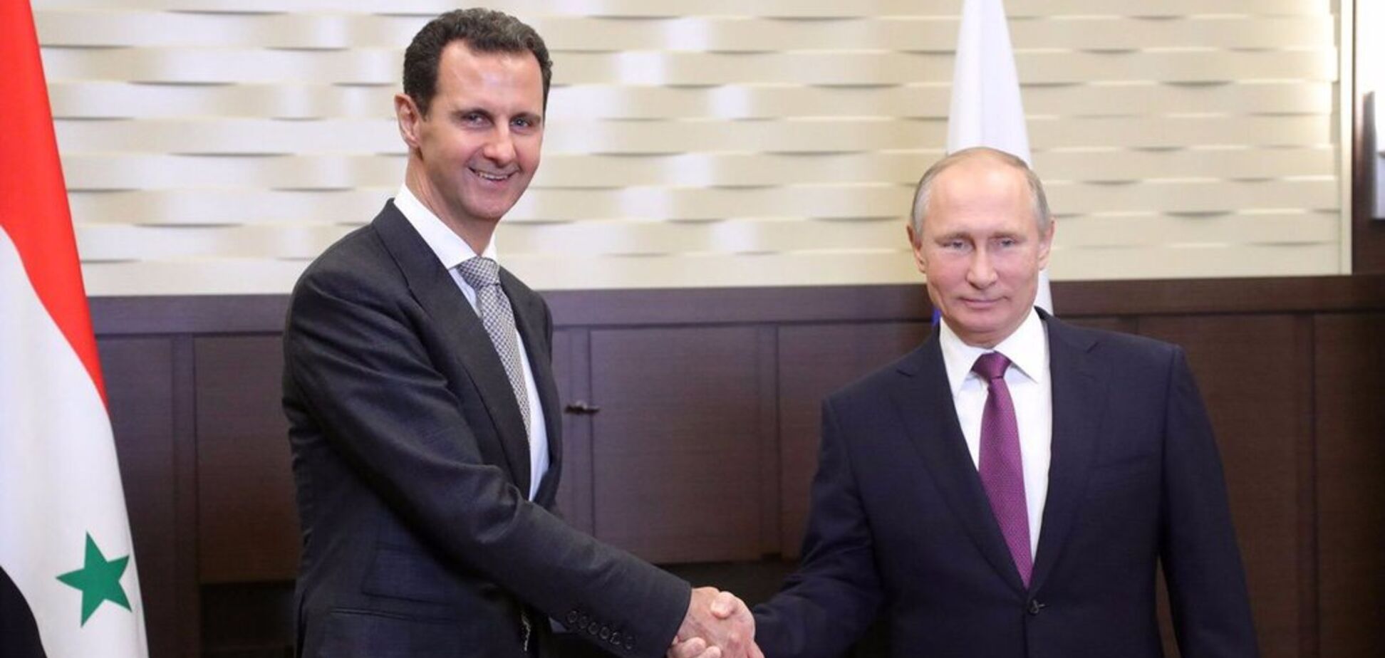 'Мирне життя!' Путін завітав до найманців РФ у Сирію й поговорив із Асадом