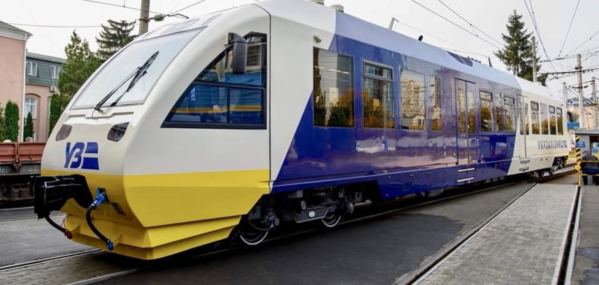С новым поездом Киев-Борисполь на ходу случилось ЧП