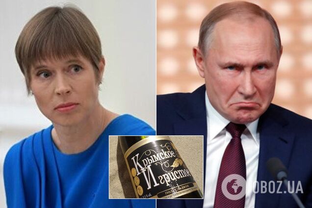 Повернула Путіну: президентка Естонії відмовилася від подарунка з окупованого Криму