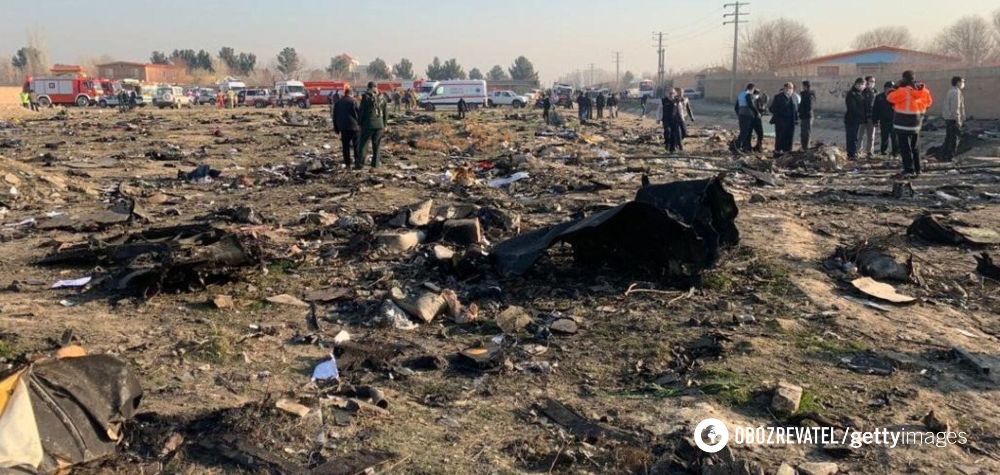 Катастрофа самолета МАУ в Иране 