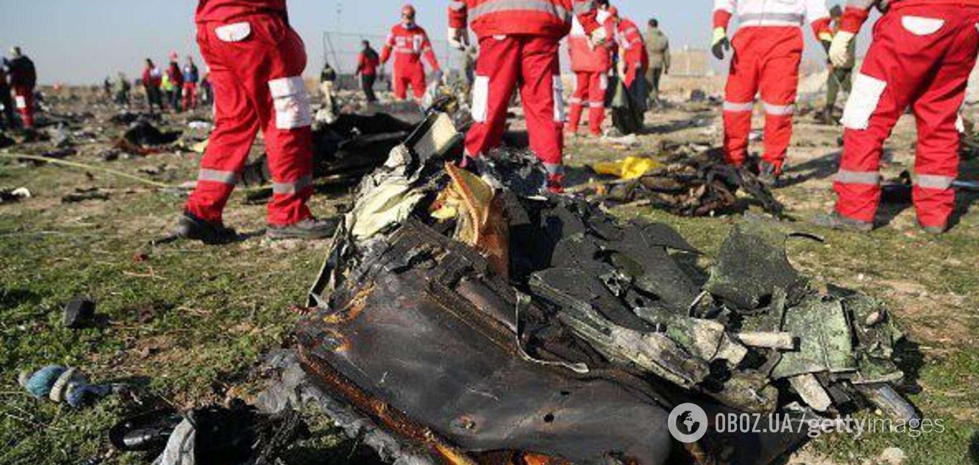 Крушение украинского самолета в Иране: версии