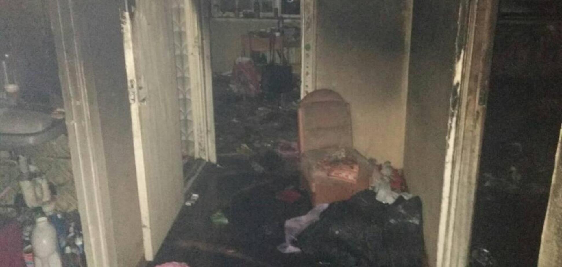 На Киевщине во время пожара в многоэтажке погибла женщина