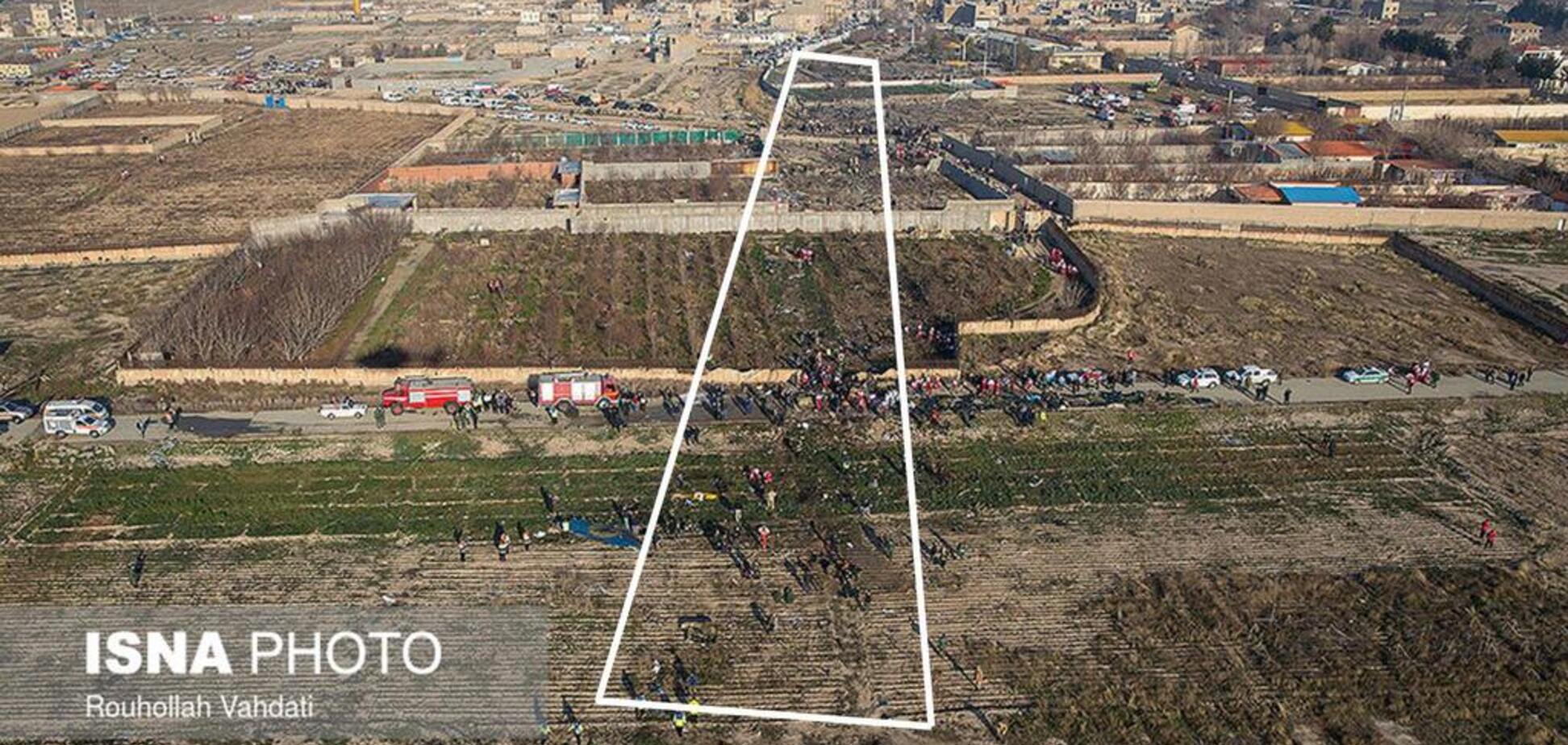 Область выпадения обломков Boeing 737: важные моменты