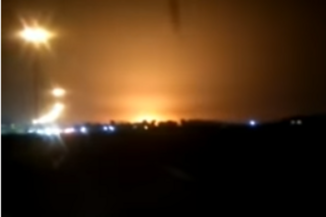 Катастрофа самолета в Иране: новые кадры падения