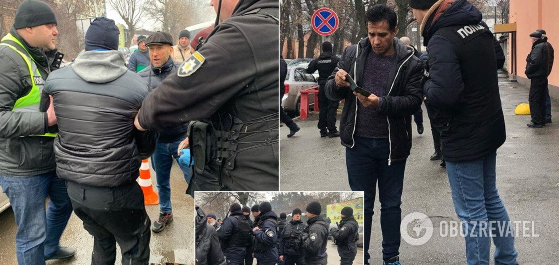 'Аморально и унизительно!' Полиция устроила облаву возле мечети в Киеве: фото