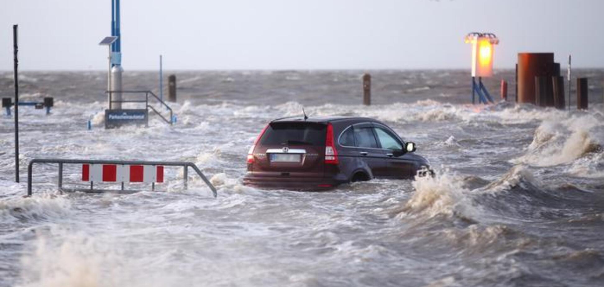 Последствия непогоды в Шлезвиг-Гольштейне (Германия)