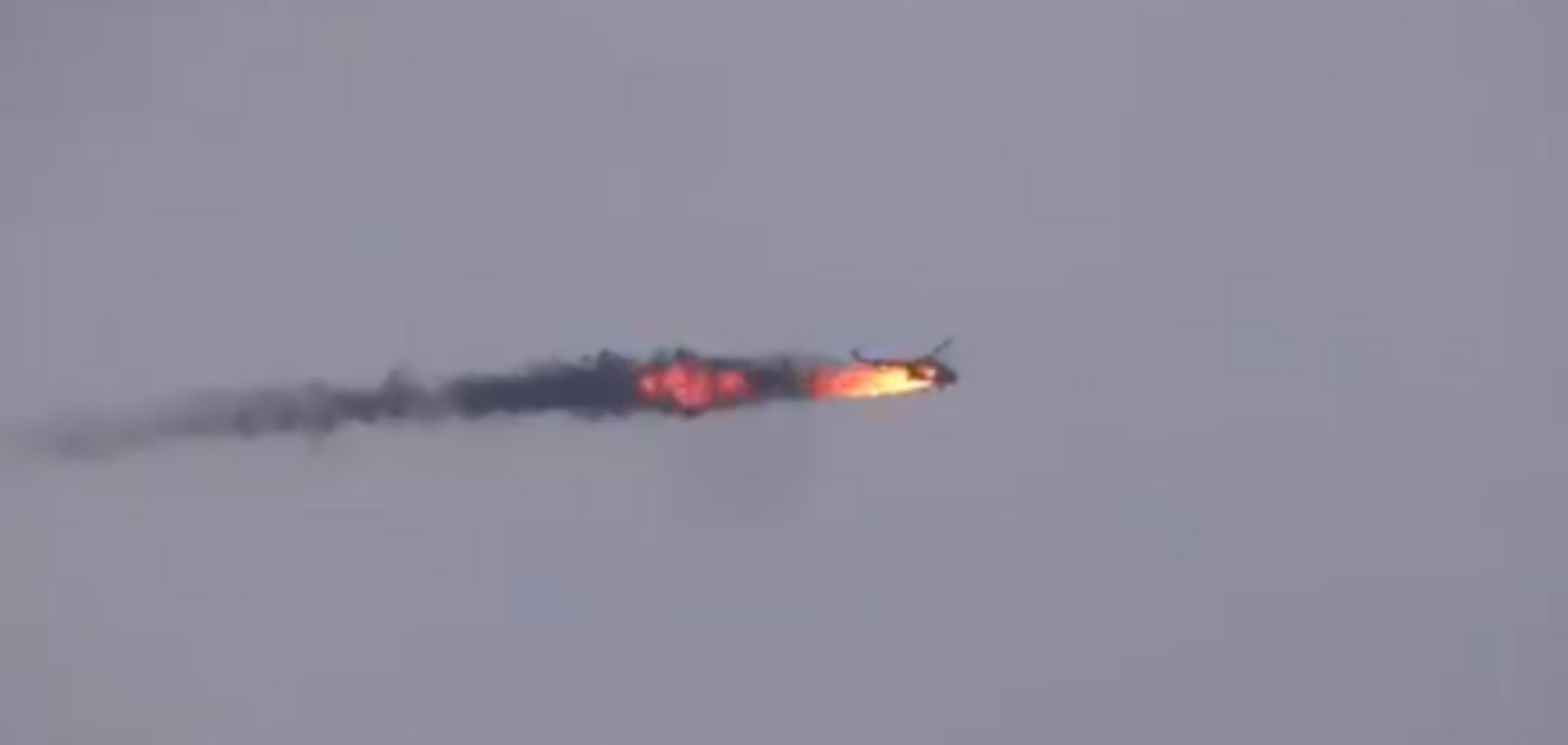 У Сирії збили військовий вертоліт Асада