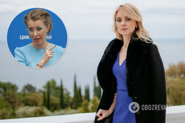 'Я кримська няш-мяш': Поклонська похвалилася 'красою' та нарвалася на Собчак