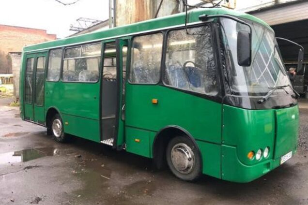 Маршрутку 'Богдан' перетворили на електромобіль