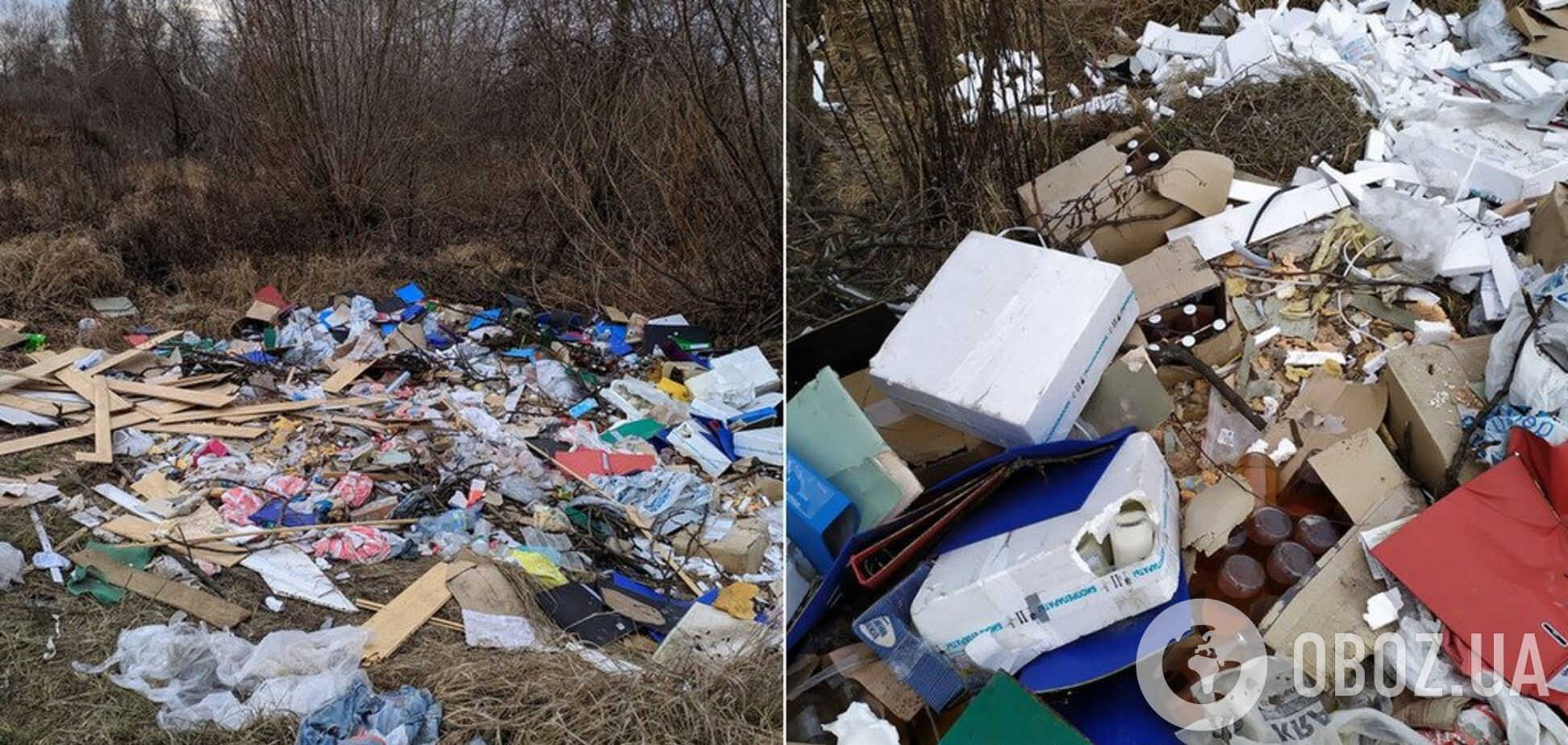 Завалений сміттям Київ