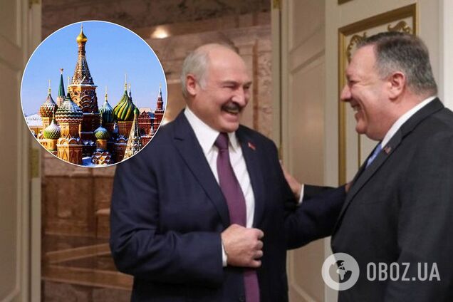 "Вони з ними взасос цілуються!" Лукашенко різко відповів на паніку Росії через візит держсекретаря США до Білорусі