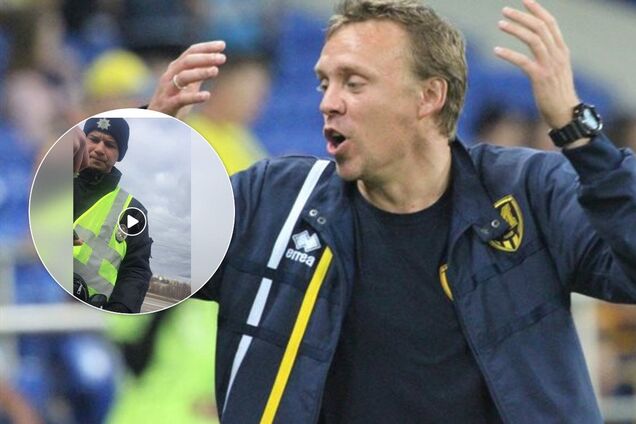 'Твари': экс-футболист сборной Украины устроил в Киеве скандал с полицией