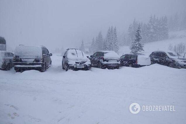Прикарпаття завалило 1,2 м снігу: деталі і нові фото і відео 'апокаліпсису'