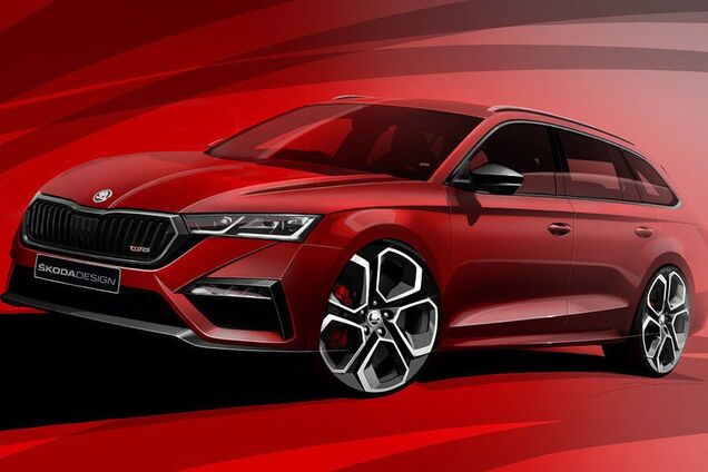 Самая крутая Skoda Octavia 2020 показана на официальных картинках