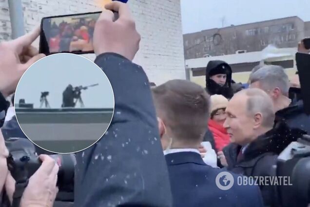 Постановочная встреча Путина с нардом