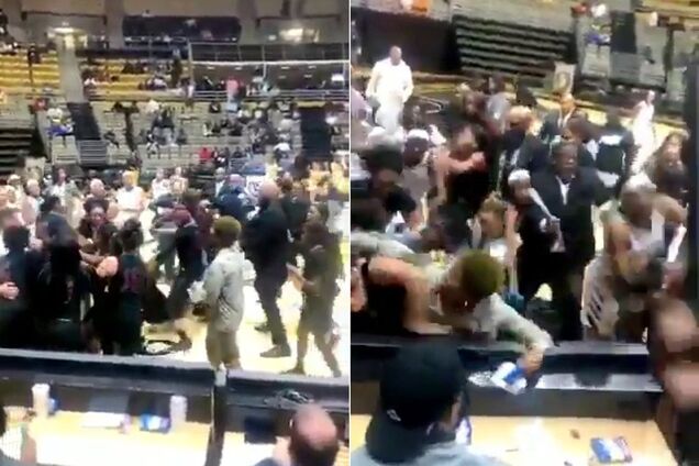 Баскетболистки устроили дикое побоище вместо матча