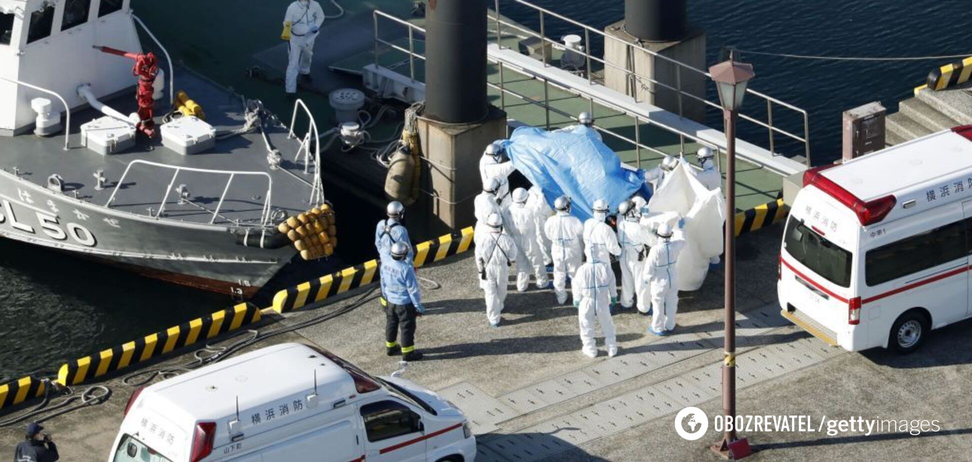 Заперли по каютам: в Японии объявили карантин на круизном лайнере. Фото