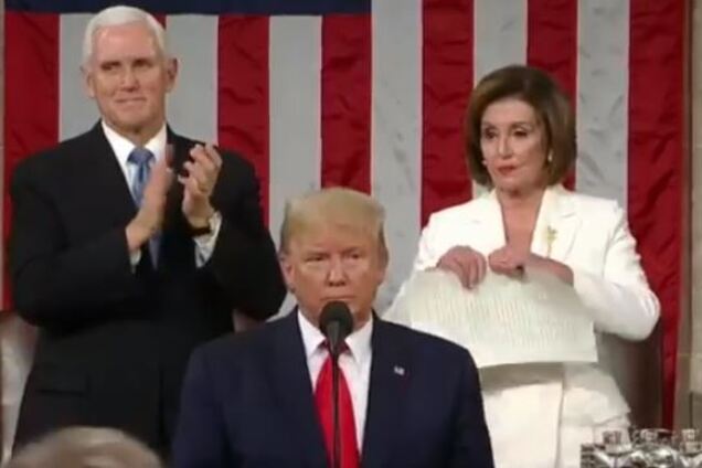 Трамп потрапив у скандальну ситуацію в конгресі США. Відео інциденту