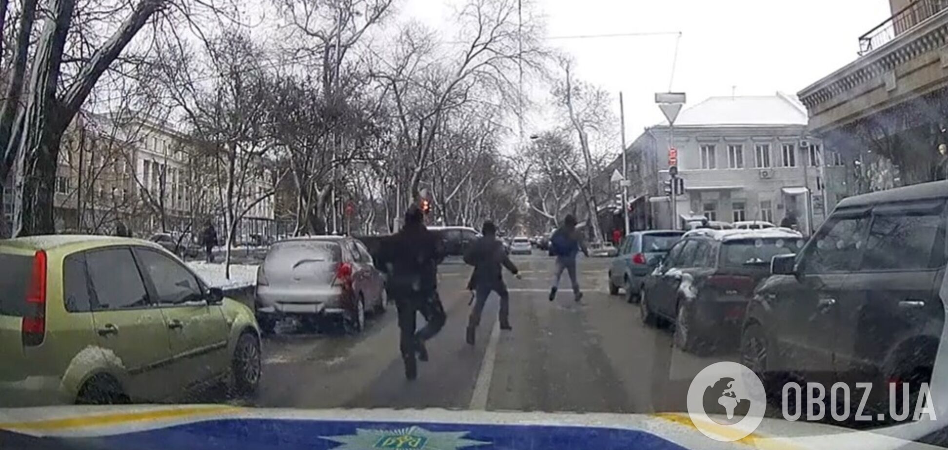 Уличного грабителя в Одессе настигла мгновенная карма