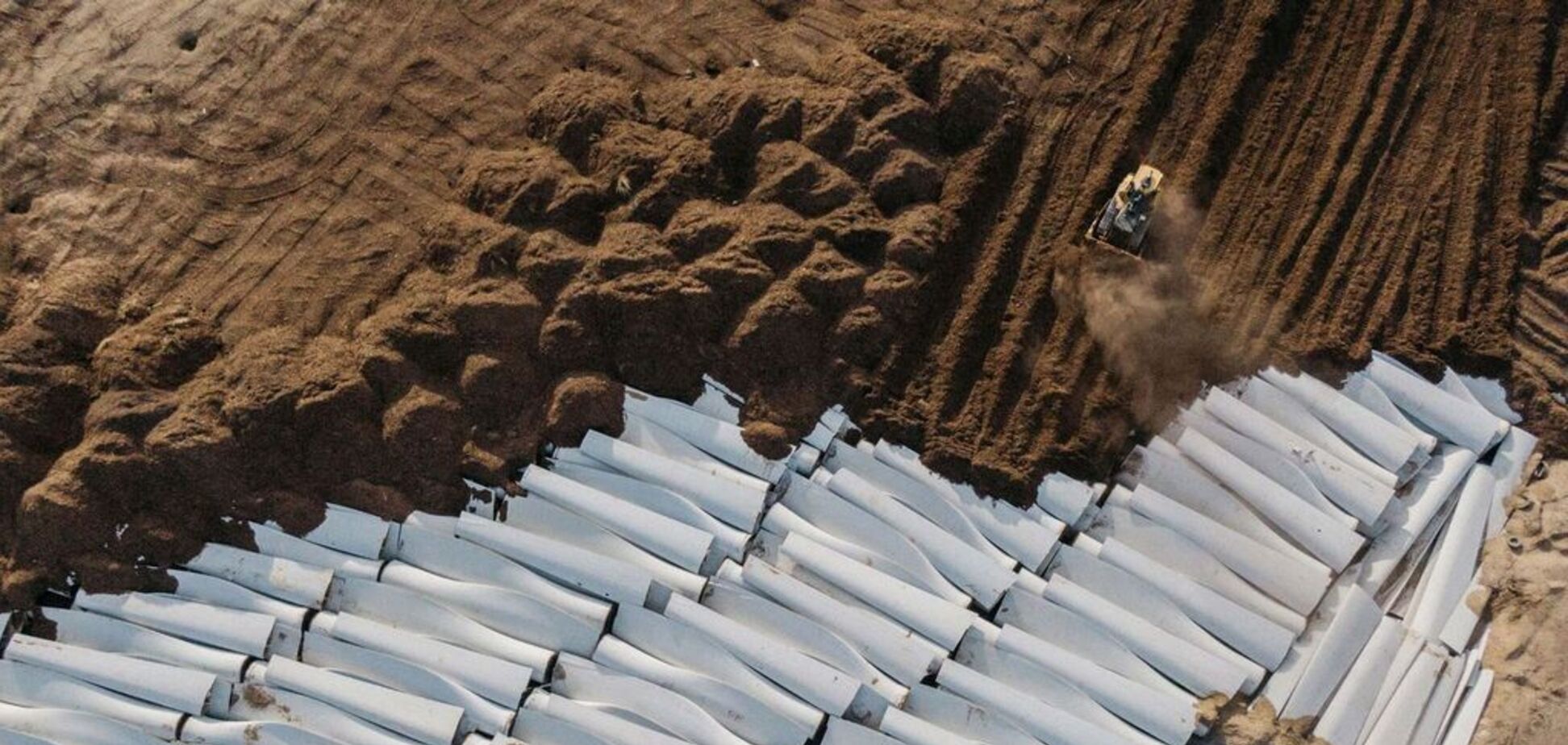 Кладбище ветра: в США нашли полигон для утилизации гигантских ветрогенераторов